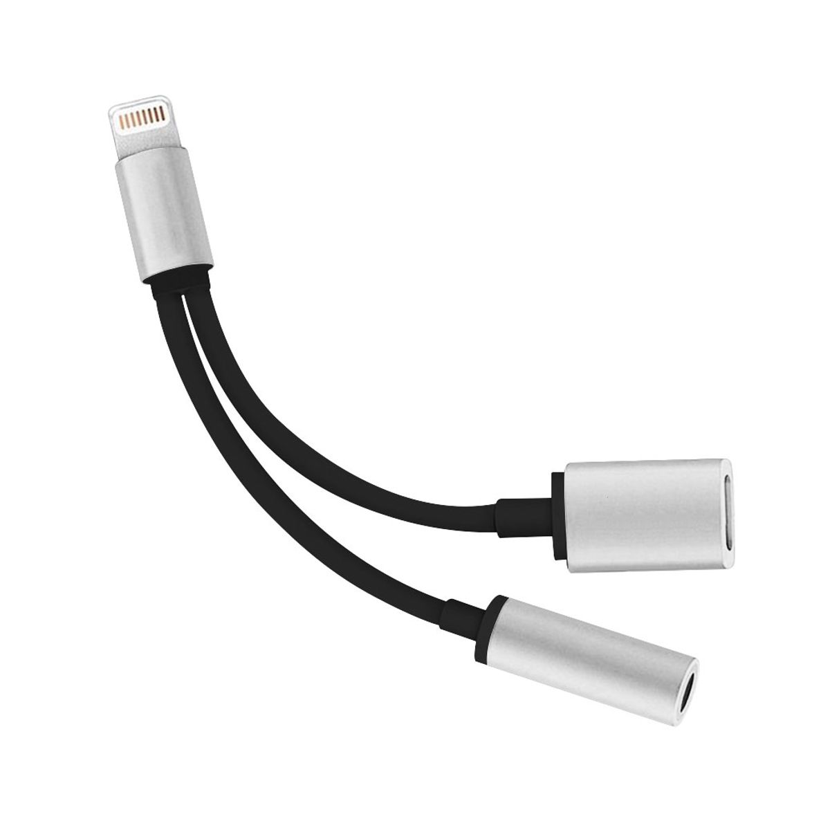 Adaptador iPhone Lightning 3.5 Auxiliar Audífonos Y Carga WI142