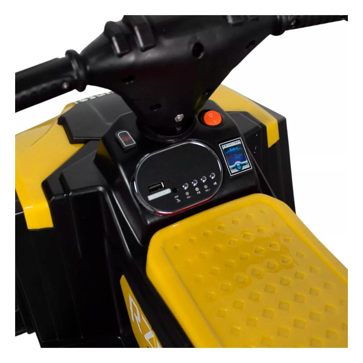 Cuatrimoto Eléctrica De Juguete Para Niño Amarilla  41414