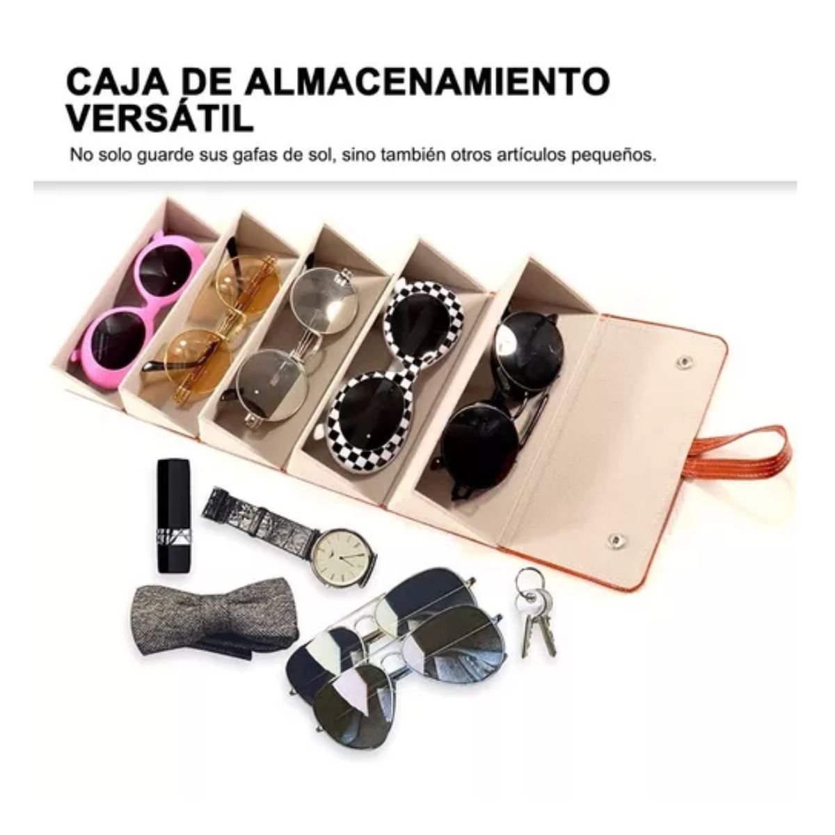 Estuche De Regalo Para Lentes De Sol Y Alhajas, Marrón