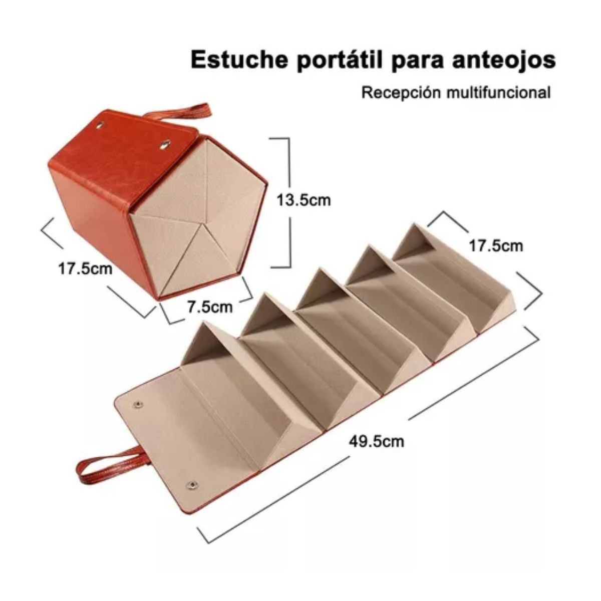 Estuche De Regalo Para Lentes De Sol Y Alhajas, Marrón