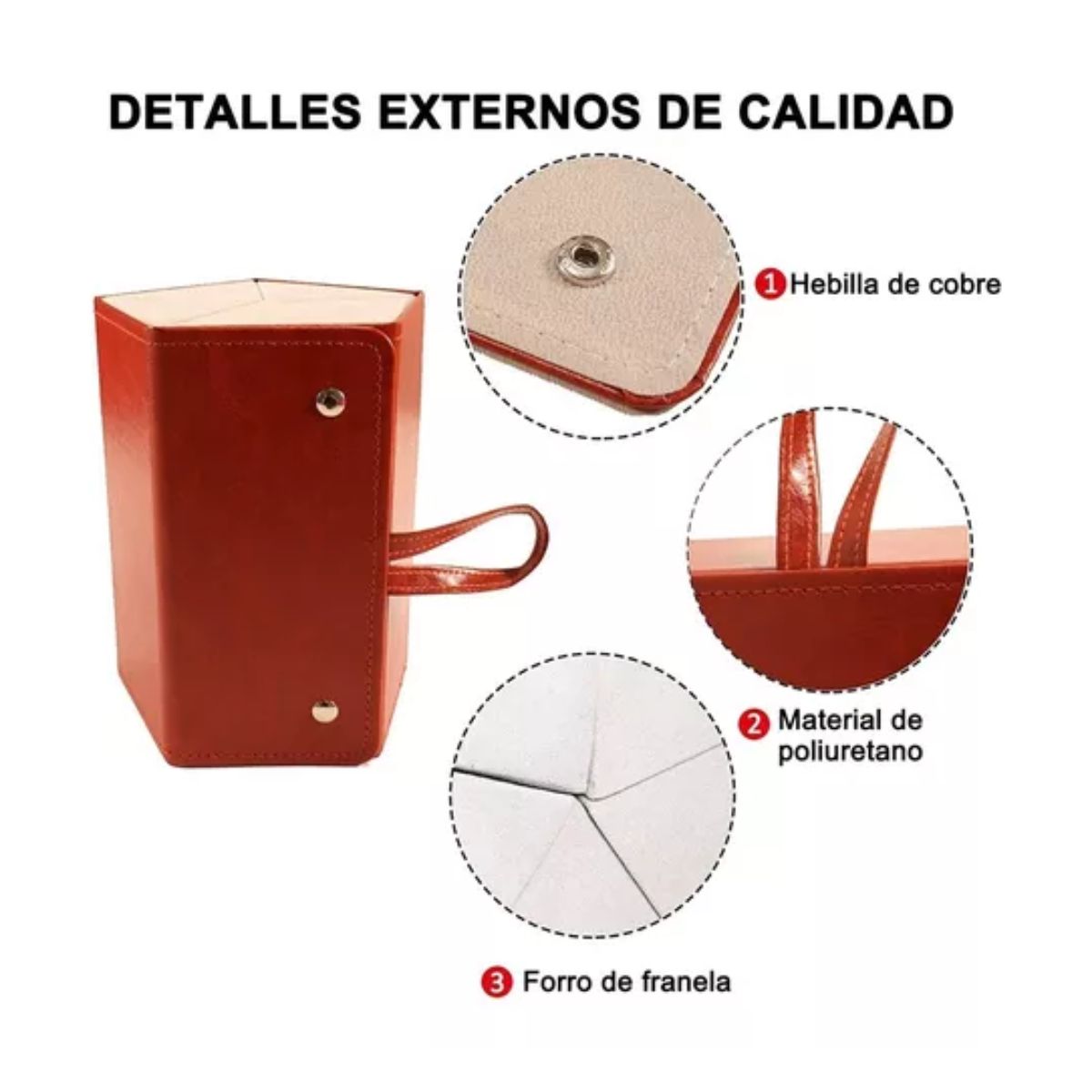 Estuche De Regalo Para Lentes De Sol Y Alhajas, Marrón