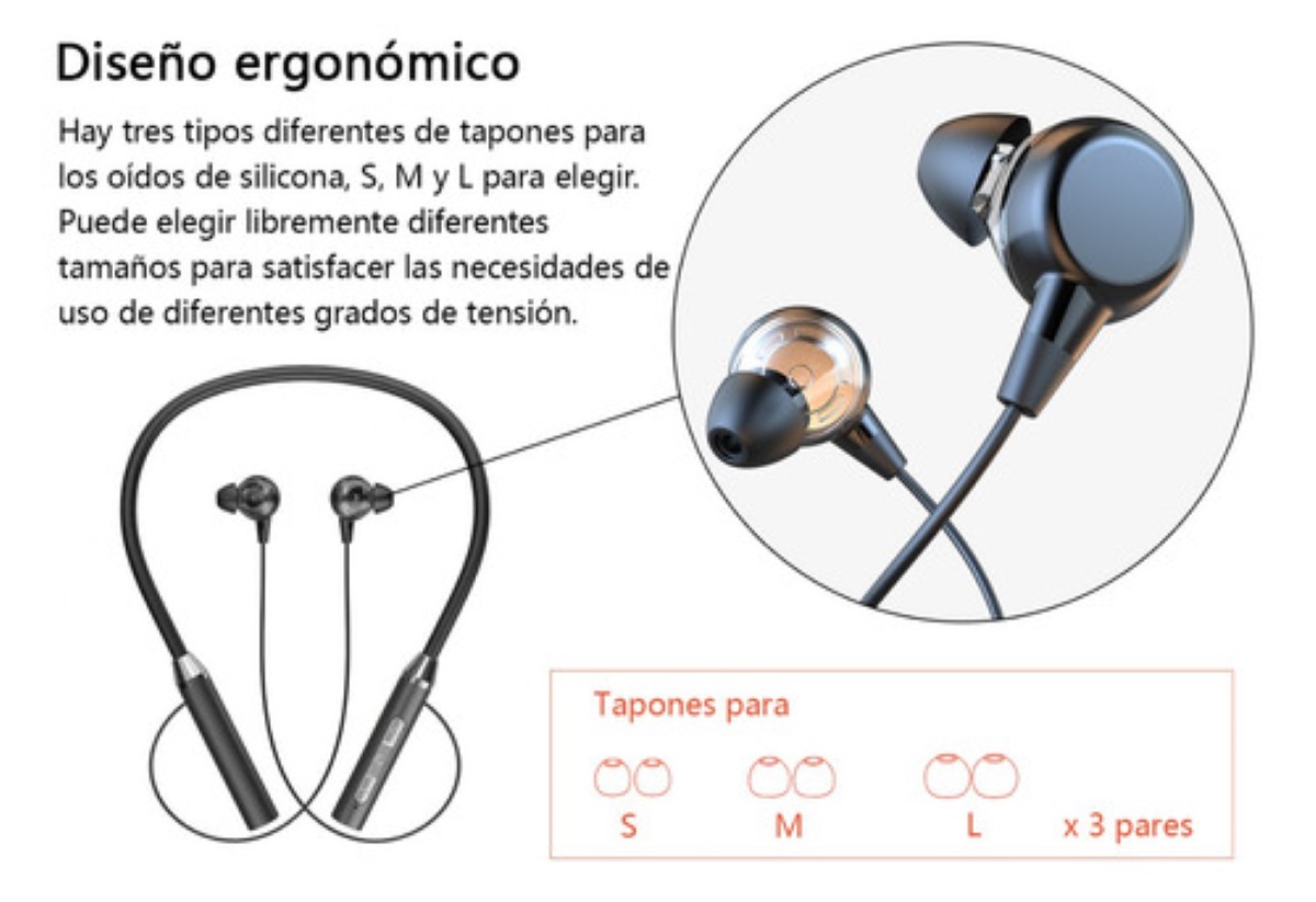 Audífonos In-ear Bluetooth Con reloj 2 Piezas Black/black