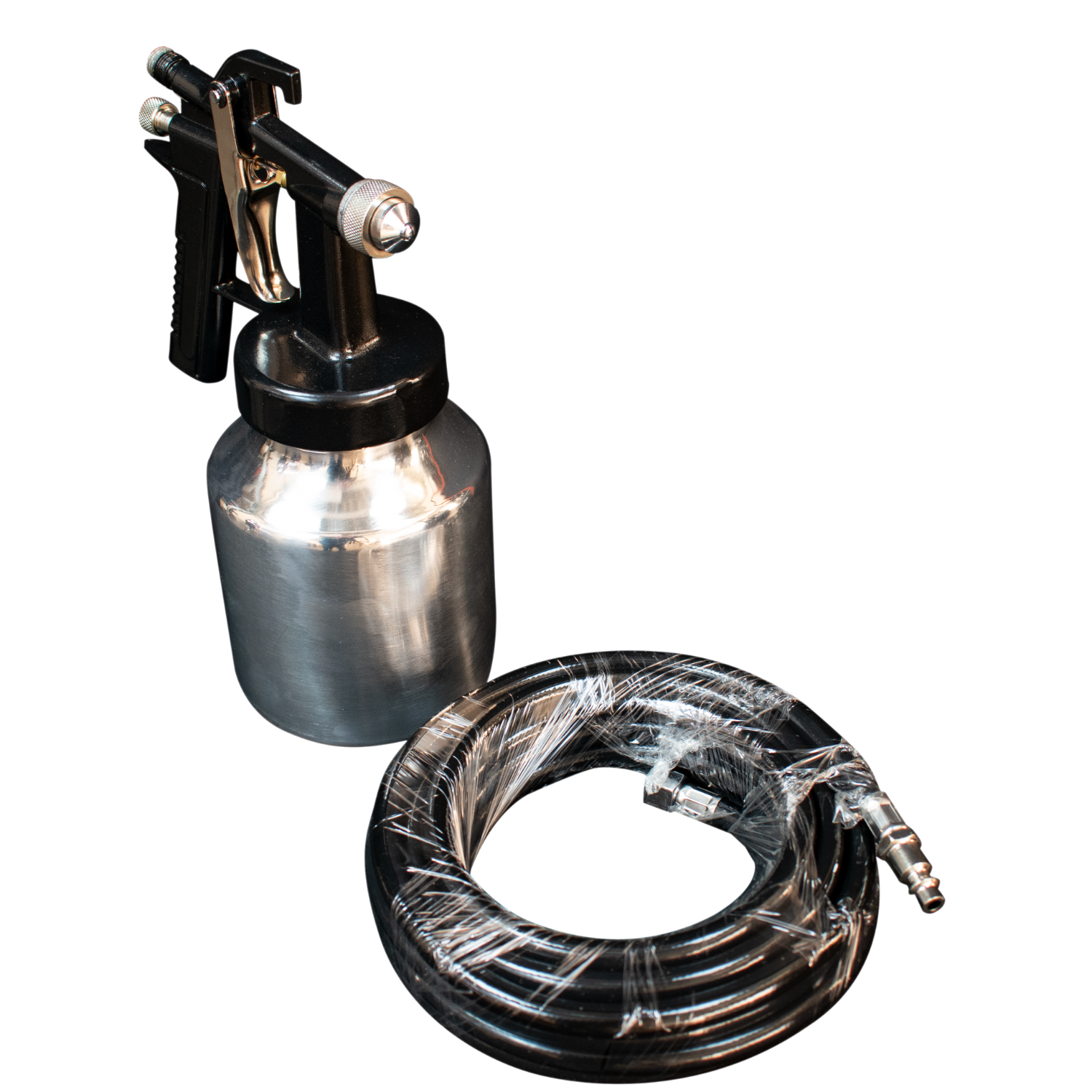 Compresor 20 lt con Pistola y manguera, 2HP, 1,500W, 116PSI