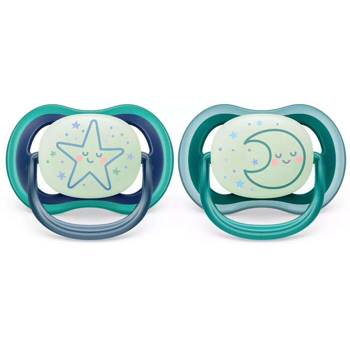 Chupón Ultra Air Night Avent 6-18m Az Es.