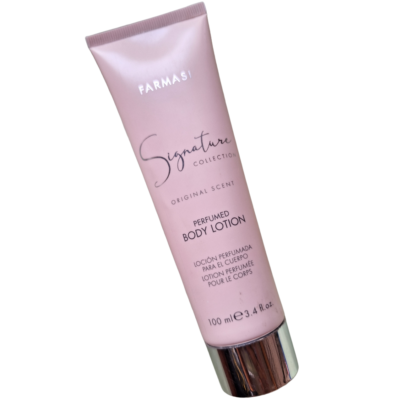 Crema Corporal Perfumada Signature by Farmasi Aroma Elegante Femenino.