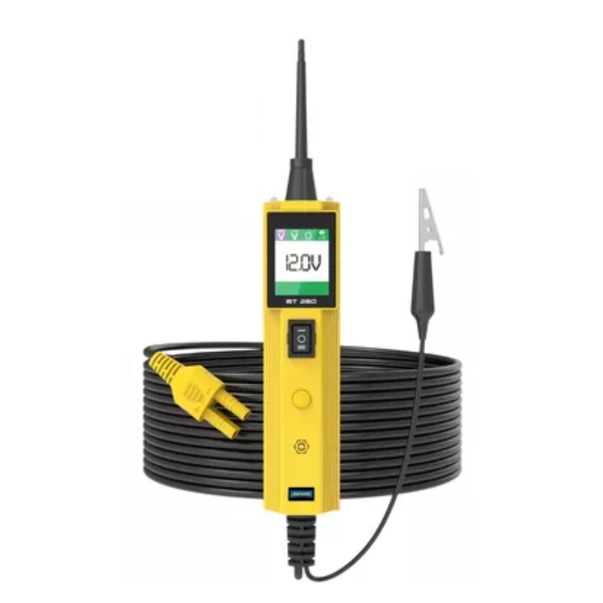 Tester Para Circuito Automotriz Autool Bt260 Para 6v/12v/24v Amarillo/Negro