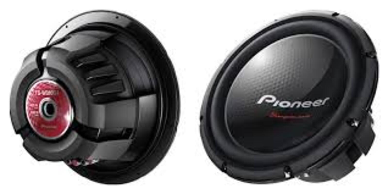Subwoofer de 12 pulgadas PIONEER TS-W312D4 Doble bobina 1600 Watts Max