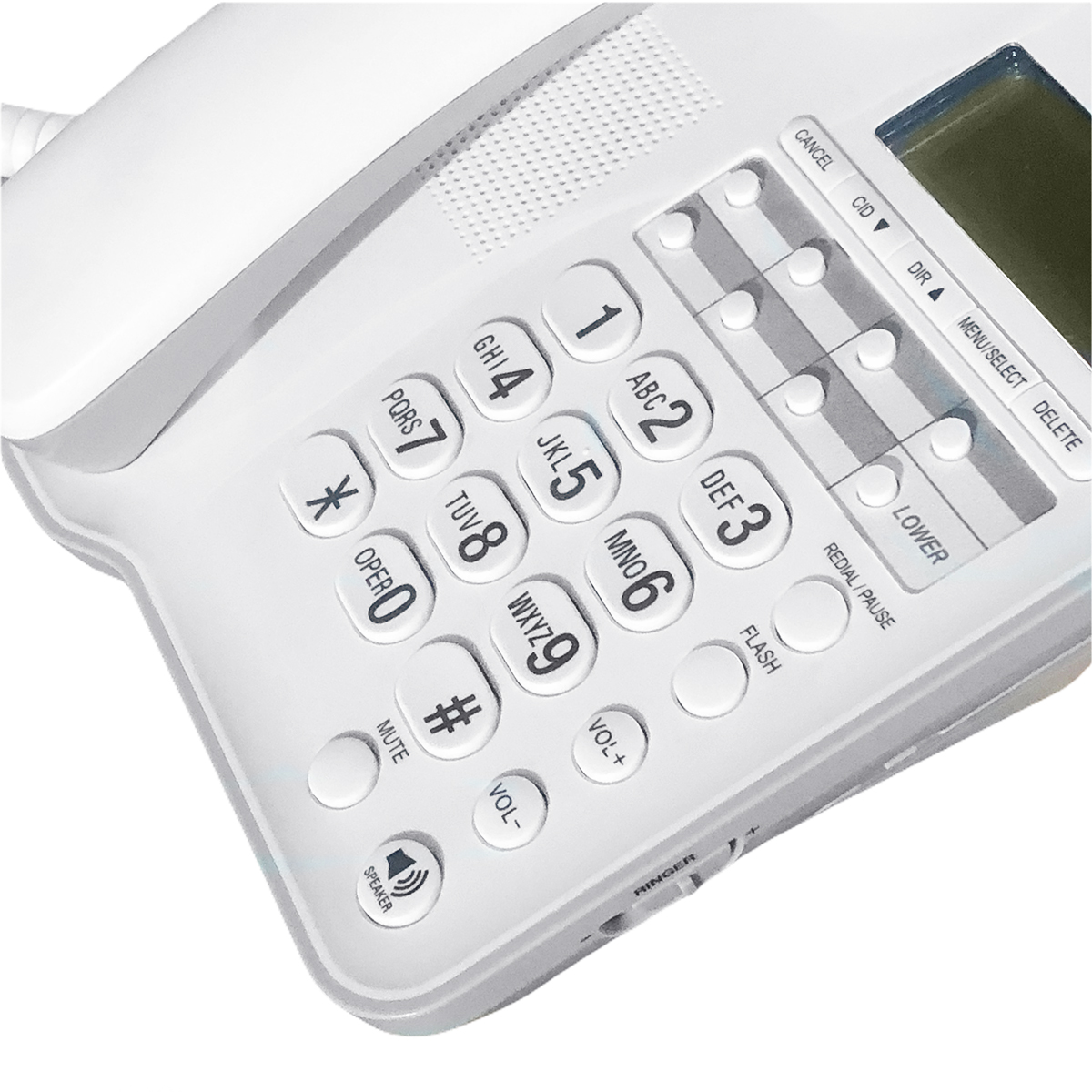 Teléfono Fijo Vtech Altavoz E Identificador De Llamadas