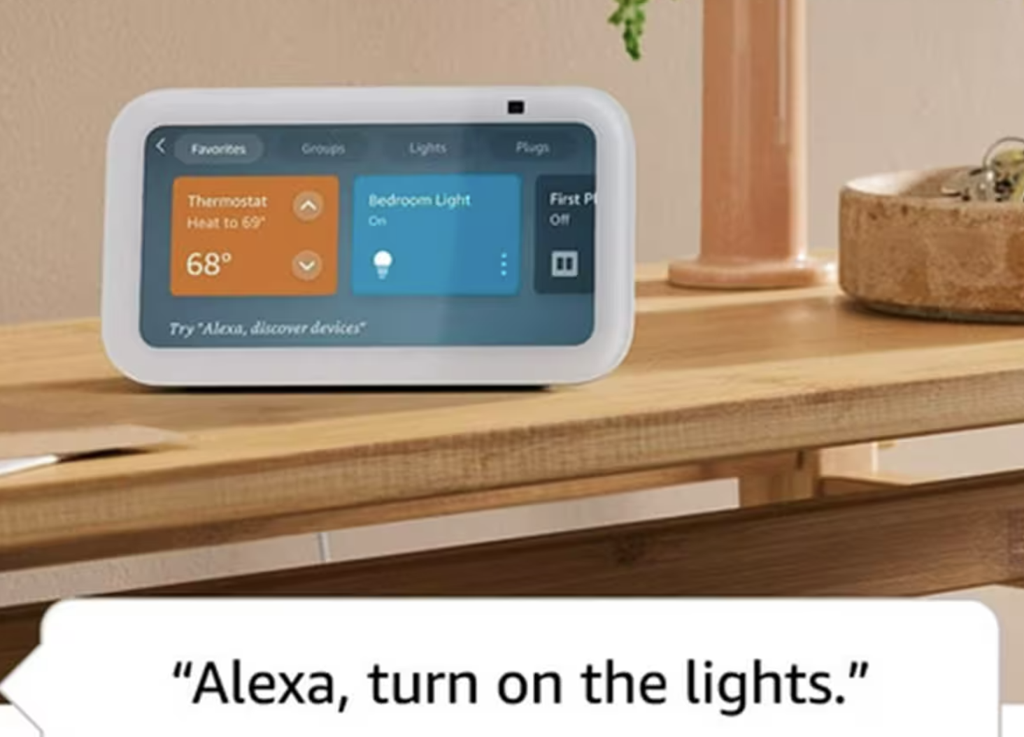 Bocina Amazon Echo Show 5 3ra Generación 5.5 Pulgadas Blanco