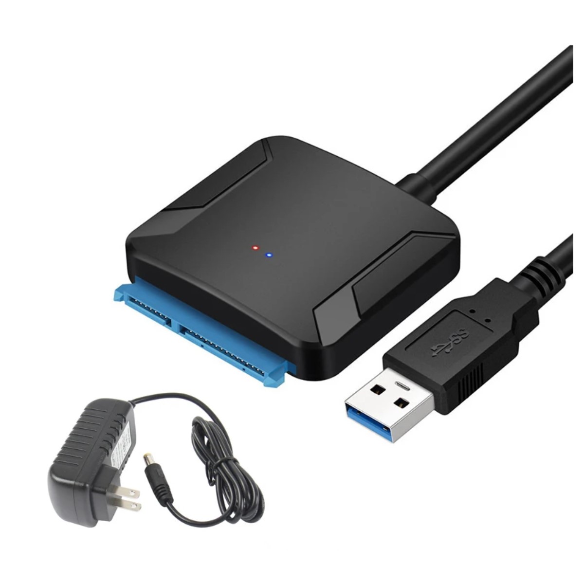Adaptador cable USB 3,0 a Sata 3 convertidor disco duro USB 3.0 2,5 3,5 HDD SSD disco duro externo