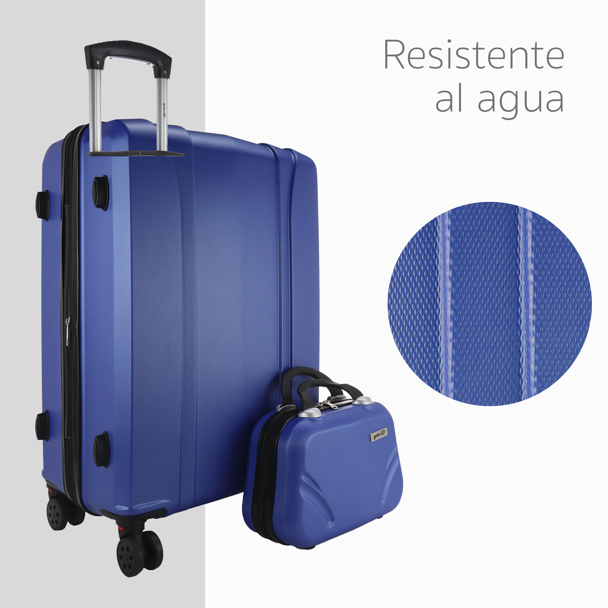 Maleta Set de 6 piezas Resistentes Rigidas Con Ruedas Giratorias ...