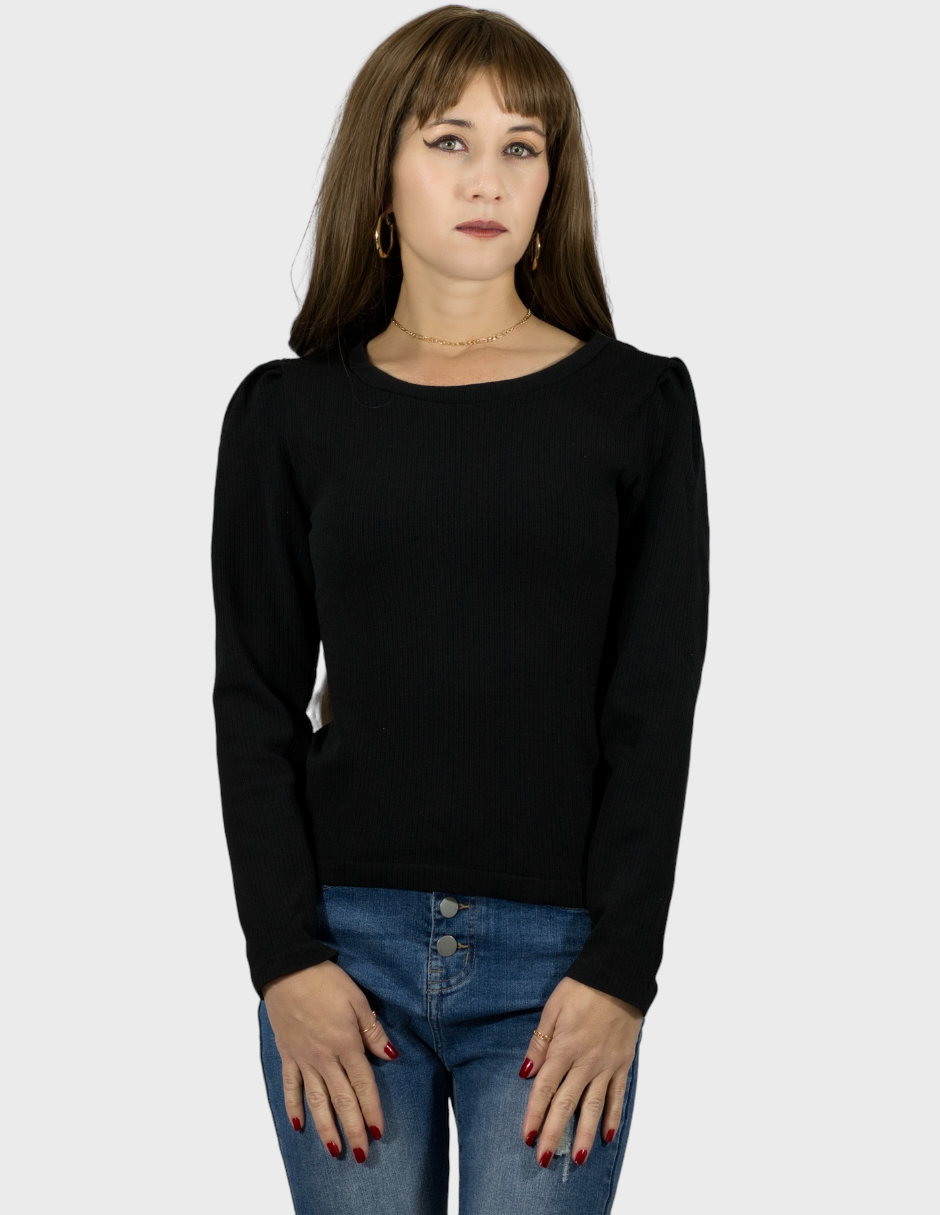 Suéter Mujer suéteres Casual Sweater Dama Blusa Manga Largo