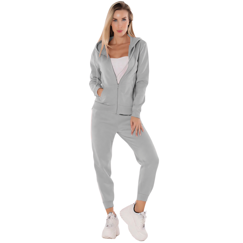 Conjunto Mujer Térmico Pant Y Sudadera Capucha Set De Pants
