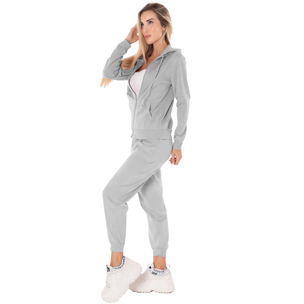 Conjunto Mujer Térmico Pant Y Sudadera Capucha Set De Pants