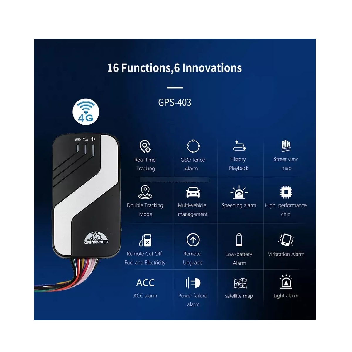 Gps 4g Localizador Satelital Para Autos Motos Tk403a, 403