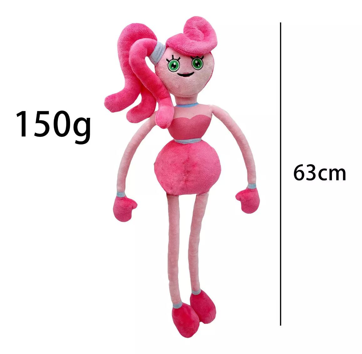 Muñeco De Peluche Poppy Playtime Mommy Long Legs Rosa Y 63cm