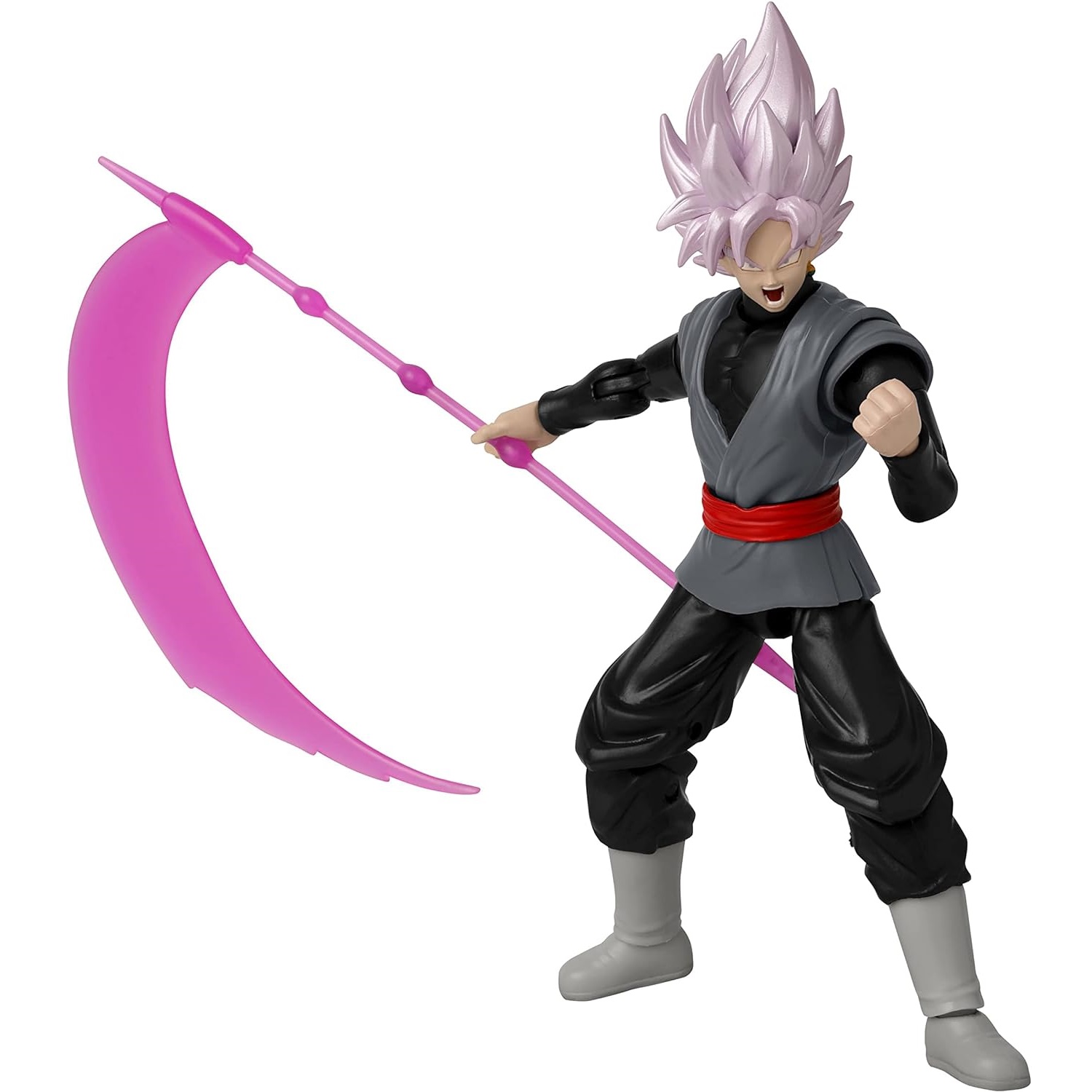 Goku Black Rose Power Up 15 cm Figura  Dragon Ball Super Stars 6.5" Original Bandai 