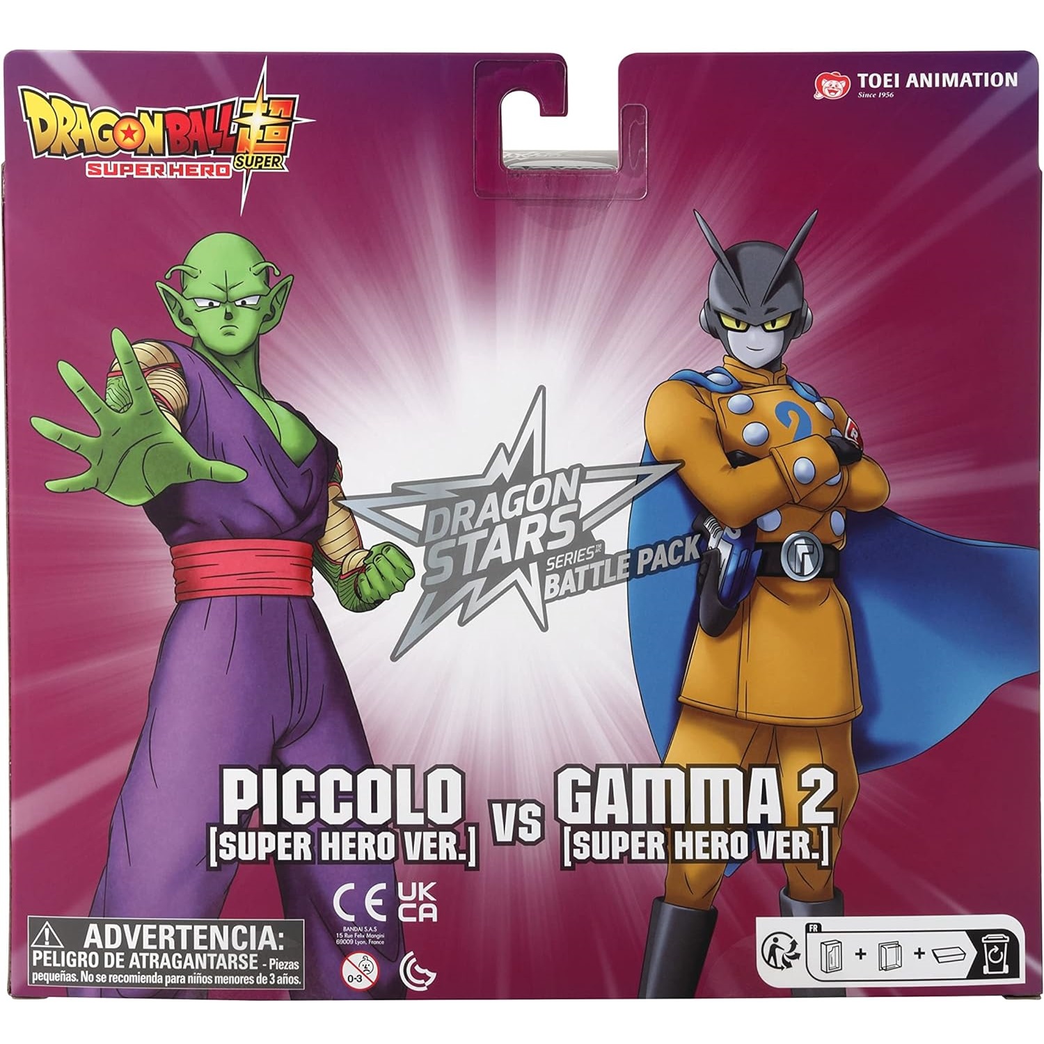  Piccolo Vs Gamma 2 15 cm Figura  Dragon Ball Super Stars 6.5" Original Bandai
