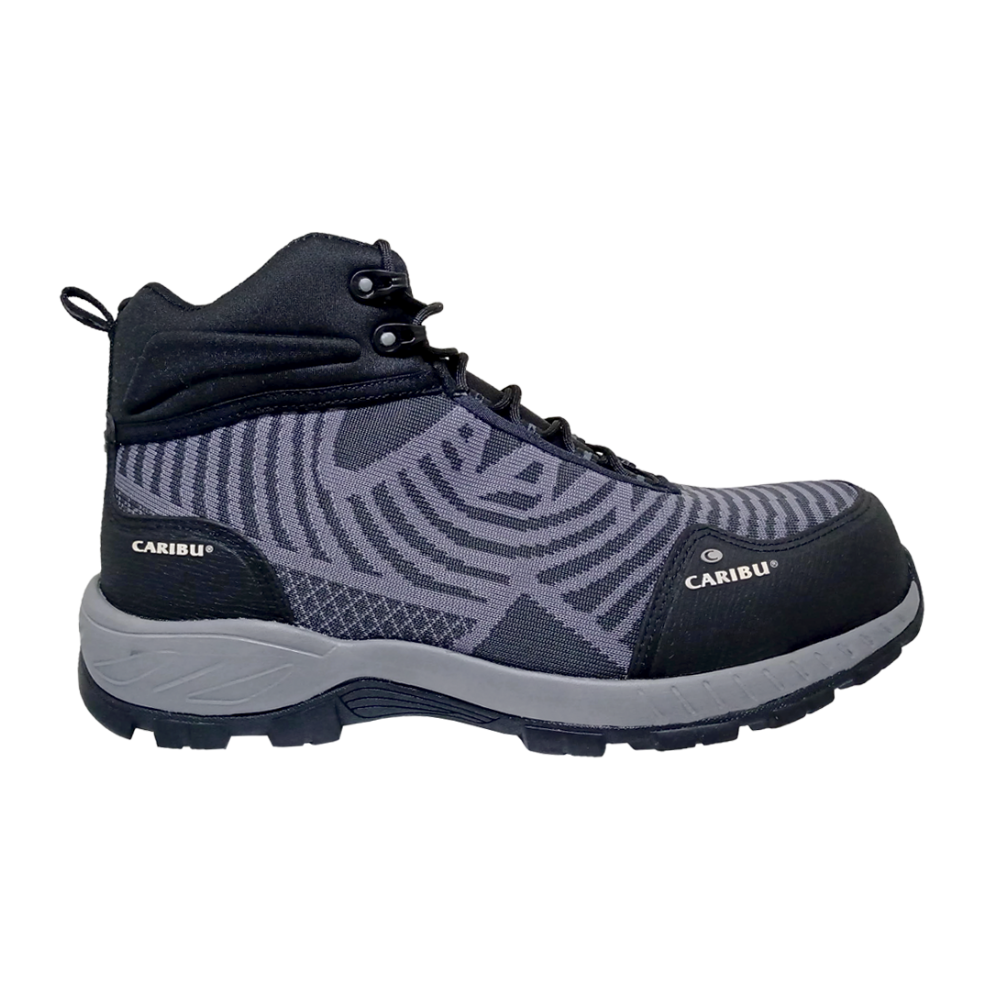 Bota De Seguridad Industrial Caribu 340 Gris Gris