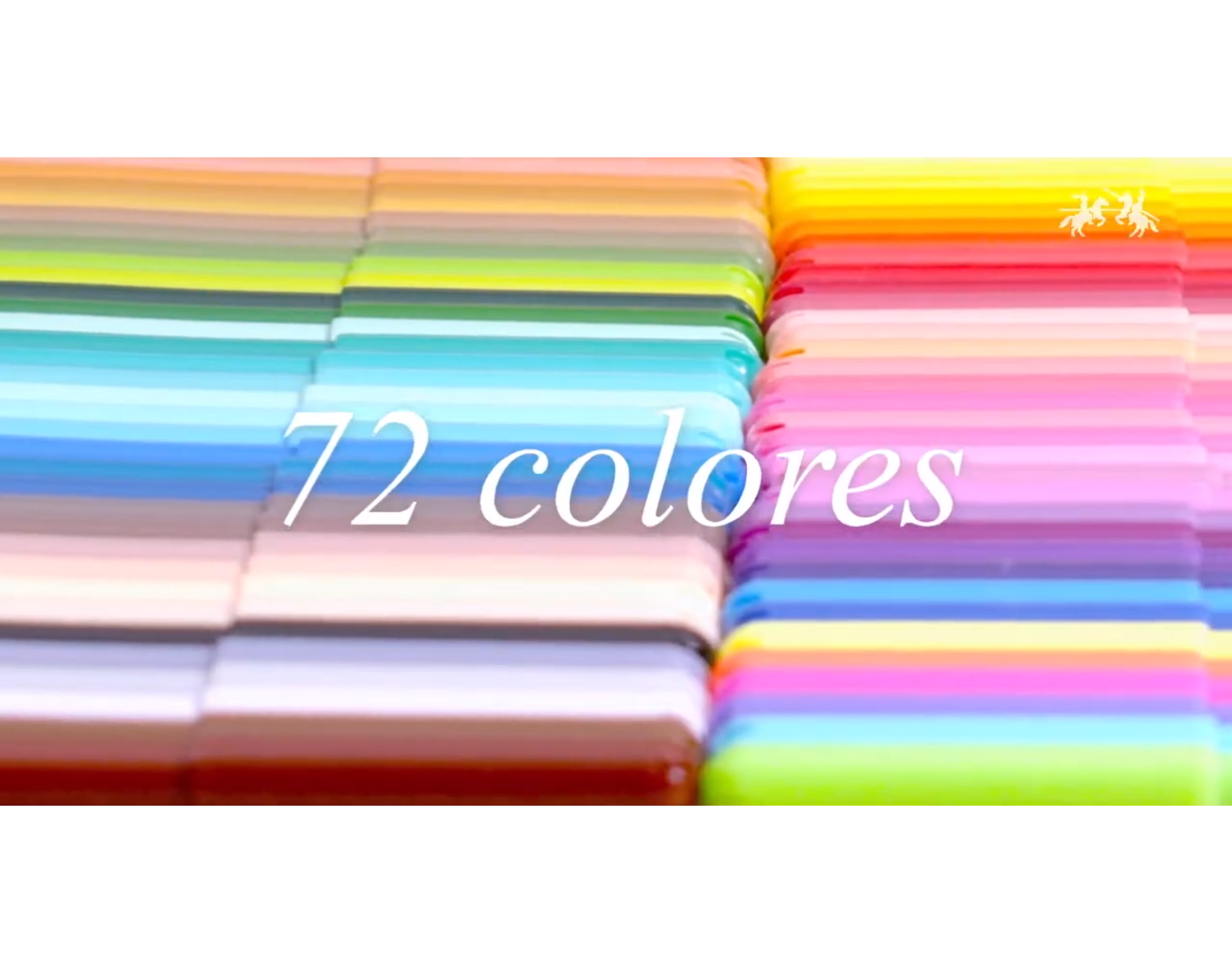 Plumones Faber Castell Fiesta, Estuche Rigido con 72 piezas