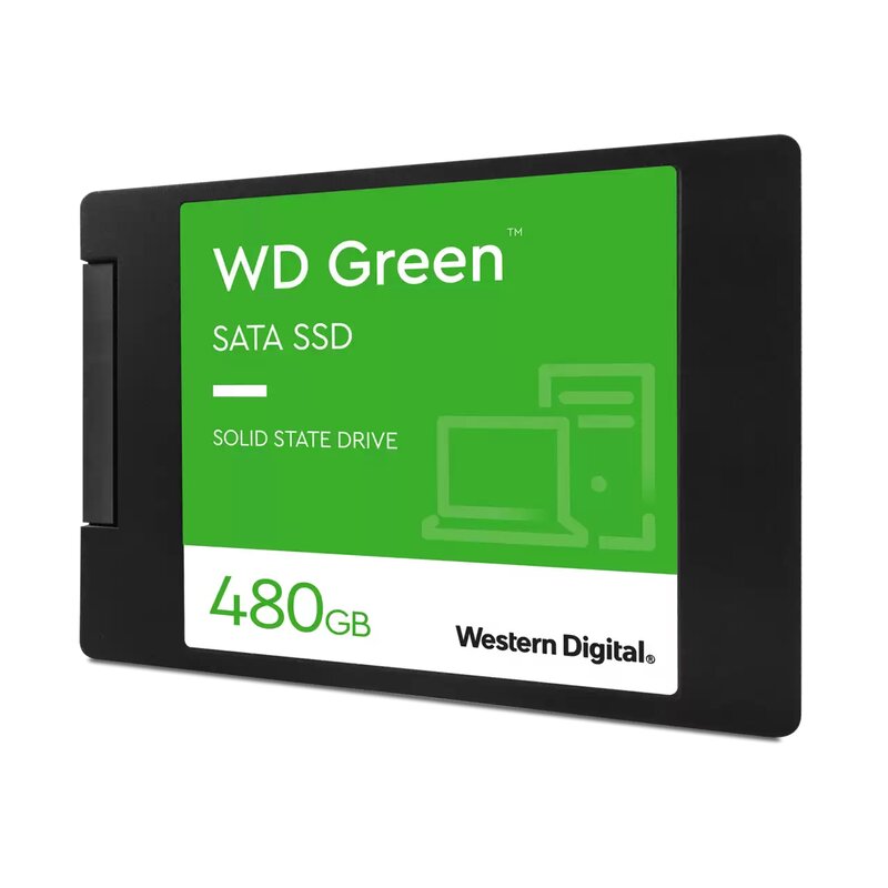 SSD Western Digital WD Green, 480GB, SATA III, 2.5"