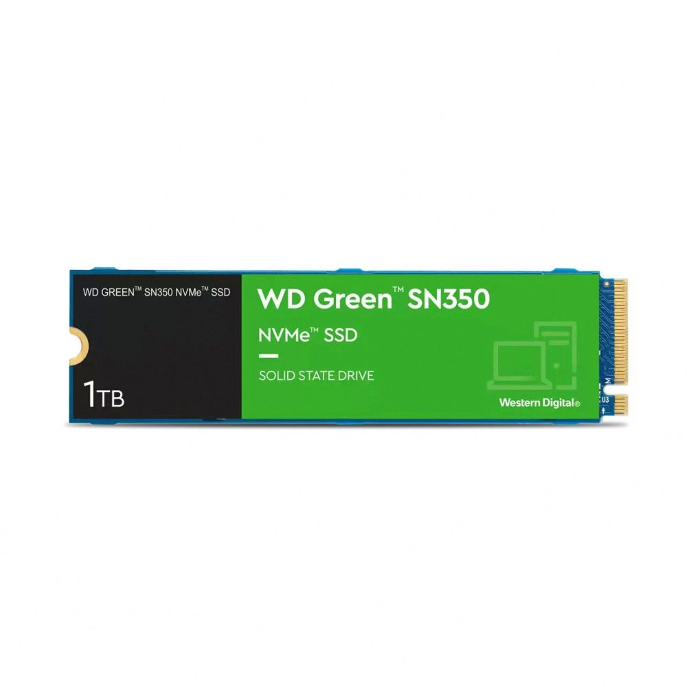 SSD Western Digital WD Green SN350 NVMe, 1TB, PCI Express 3.0, M.2