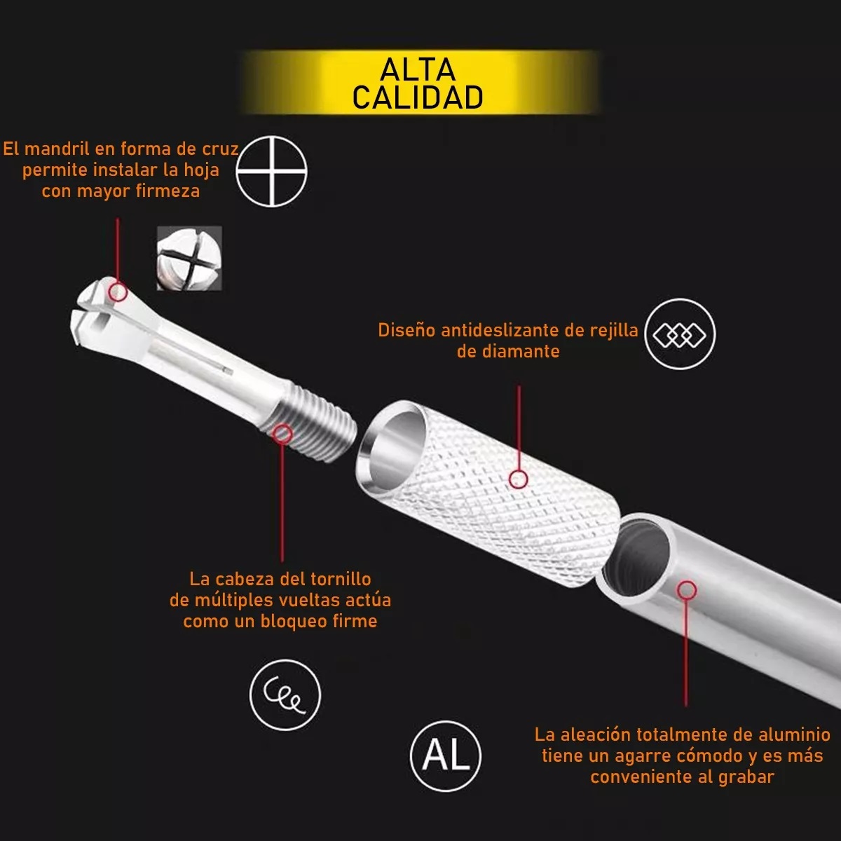 Kit Cutter Exacto Incluye 100 Navajas Repuesto Arte Dibu