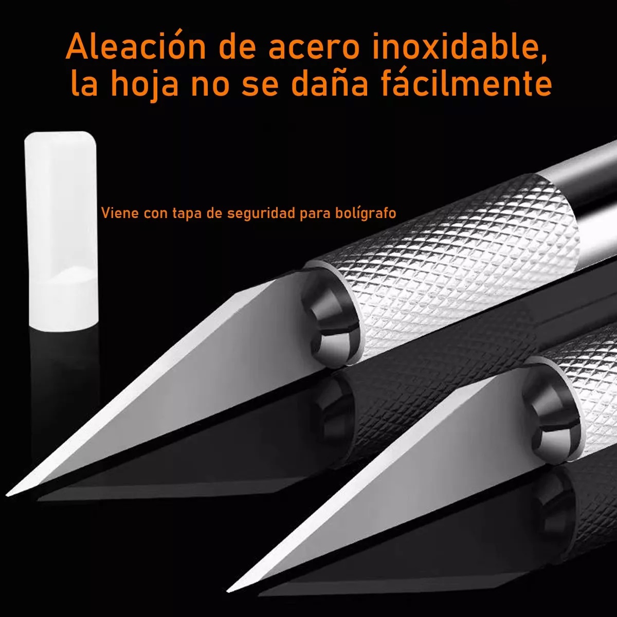 Kit Cutter Exacto Incluye 100 Navajas Repuesto Arte Dibu