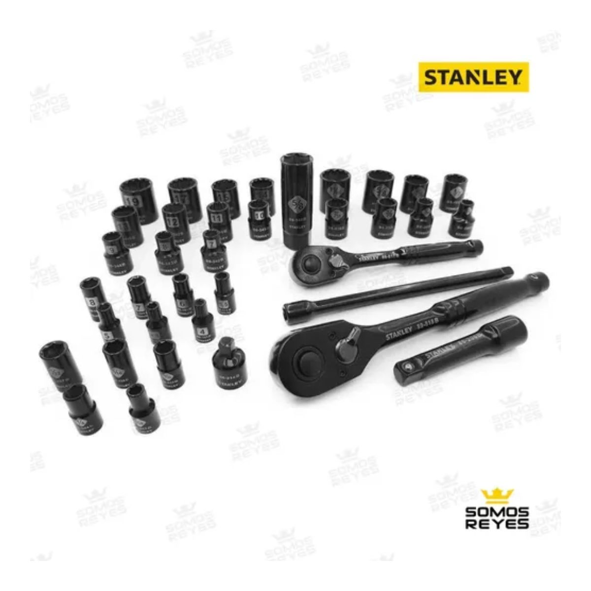 Autocle Juego Herramientas 37 Pc Cromo Negro 