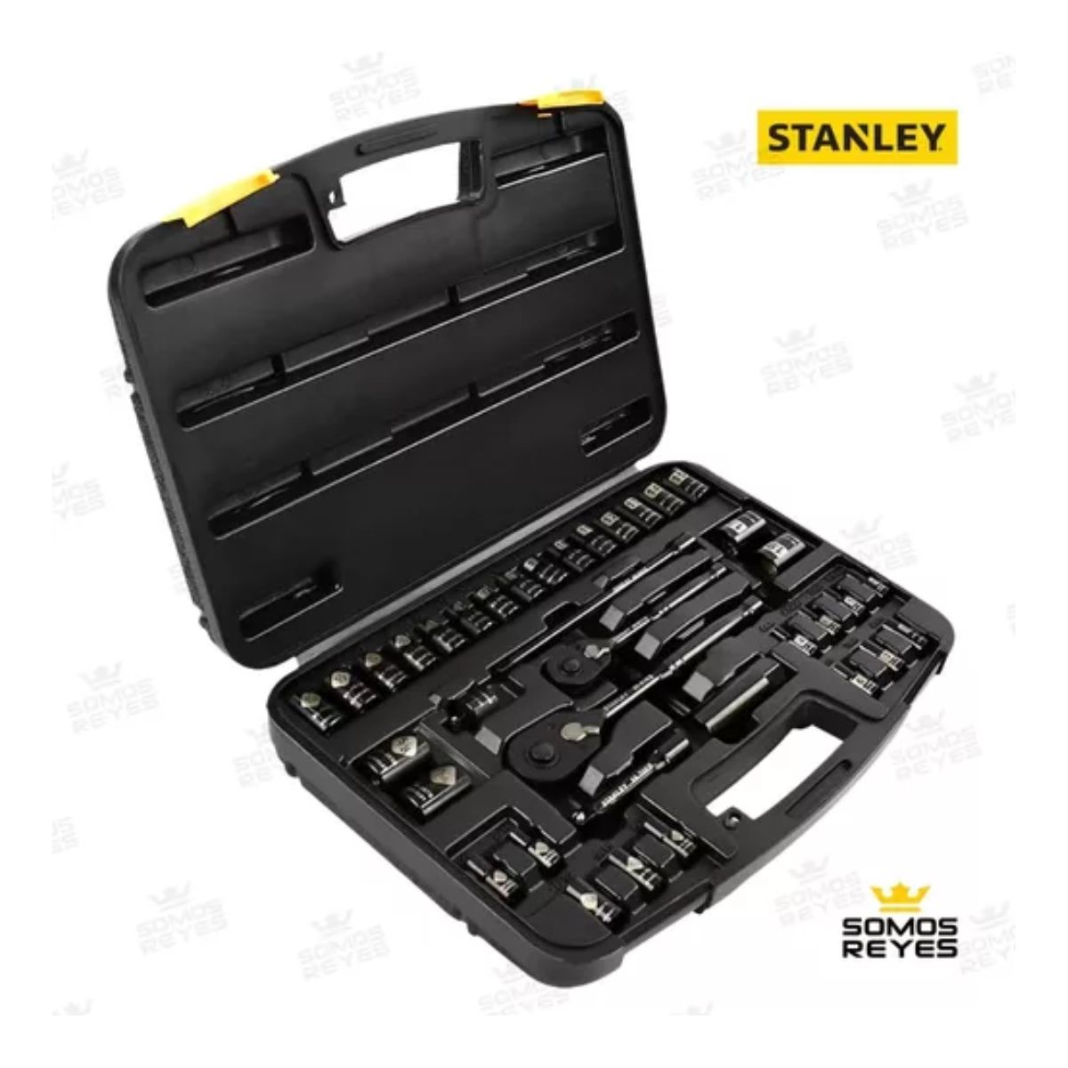 Autocle Juego Herramientas 37 Pc Cromo Negro 