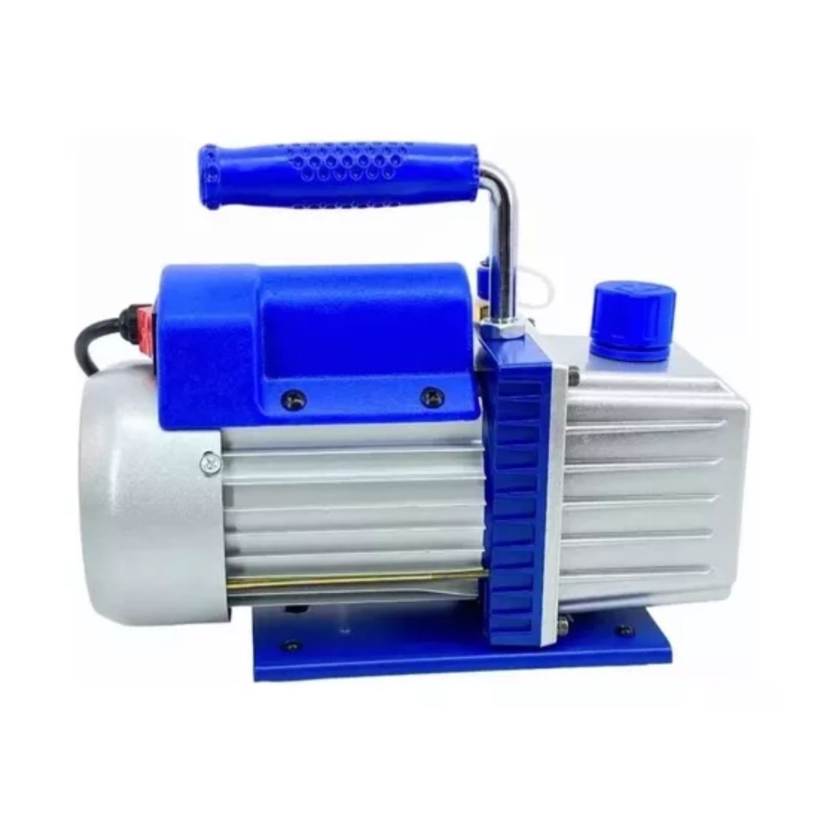 Bomba De Vacío De Paletas Rotativas 4cfm 1/3 Hp 110v Azul/Gris