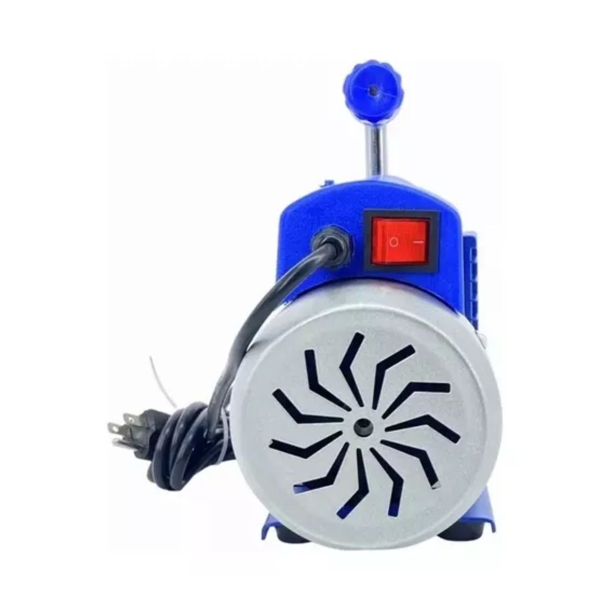 Bomba De Vacío De Paletas Rotativas 4cfm 1/3 Hp 110v Azul/Gris