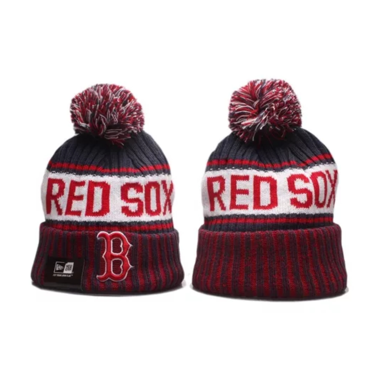Gorro de invierno New Era Boston Red Sox rojo 402908