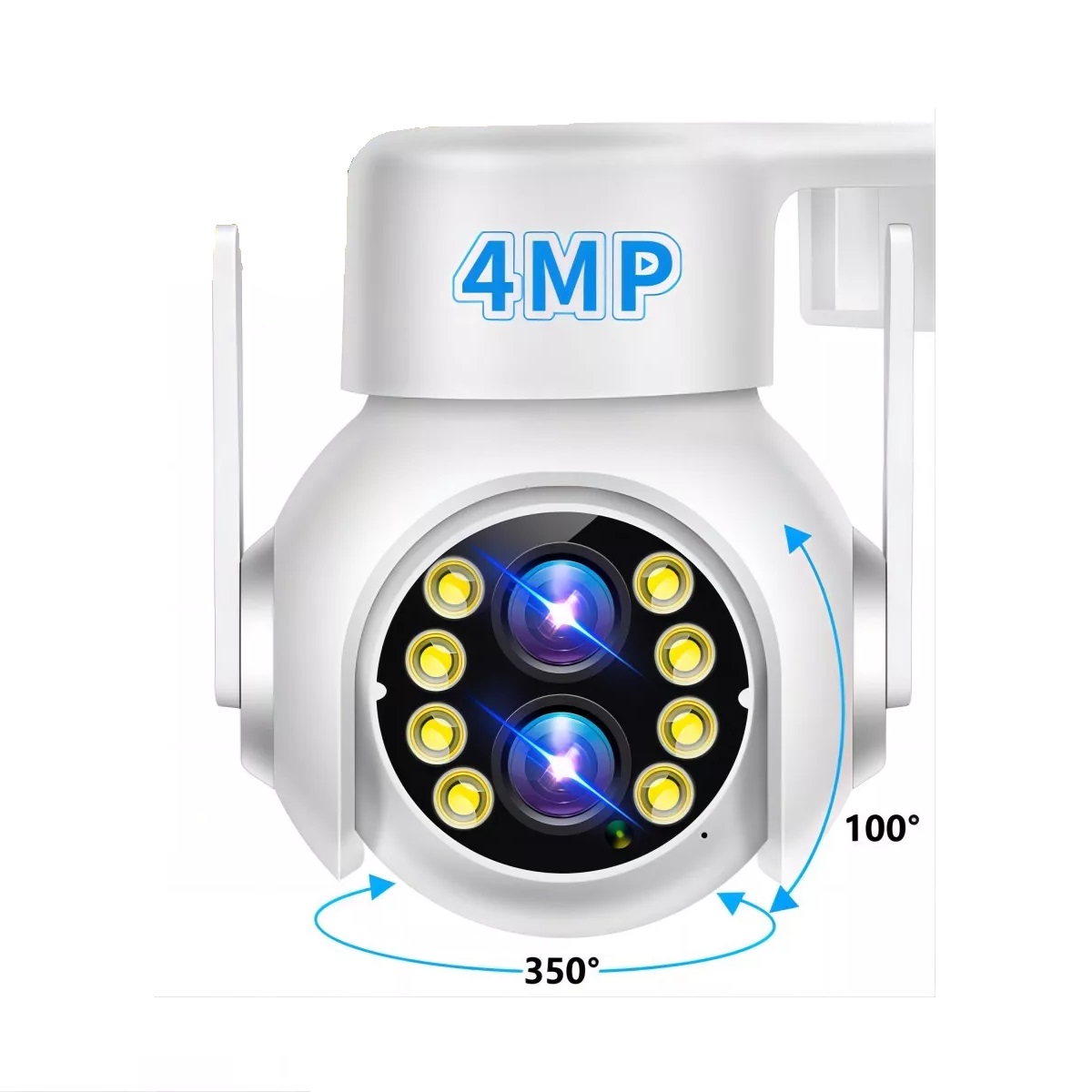 Cámara Seguridad Wifi Zoom Óptico 15x Dual Lente