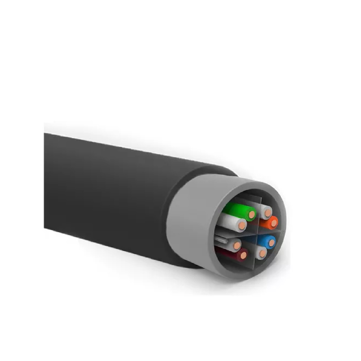 Cable De Red Utp Cat6 Blindado Para Exterior Bobina 305m