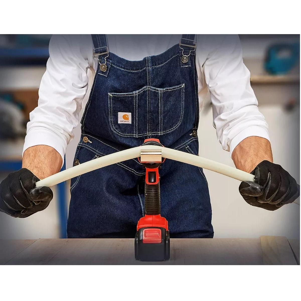 Pistola De Calor Inalámbrica De Temperatura Regulable 2000w Rojo