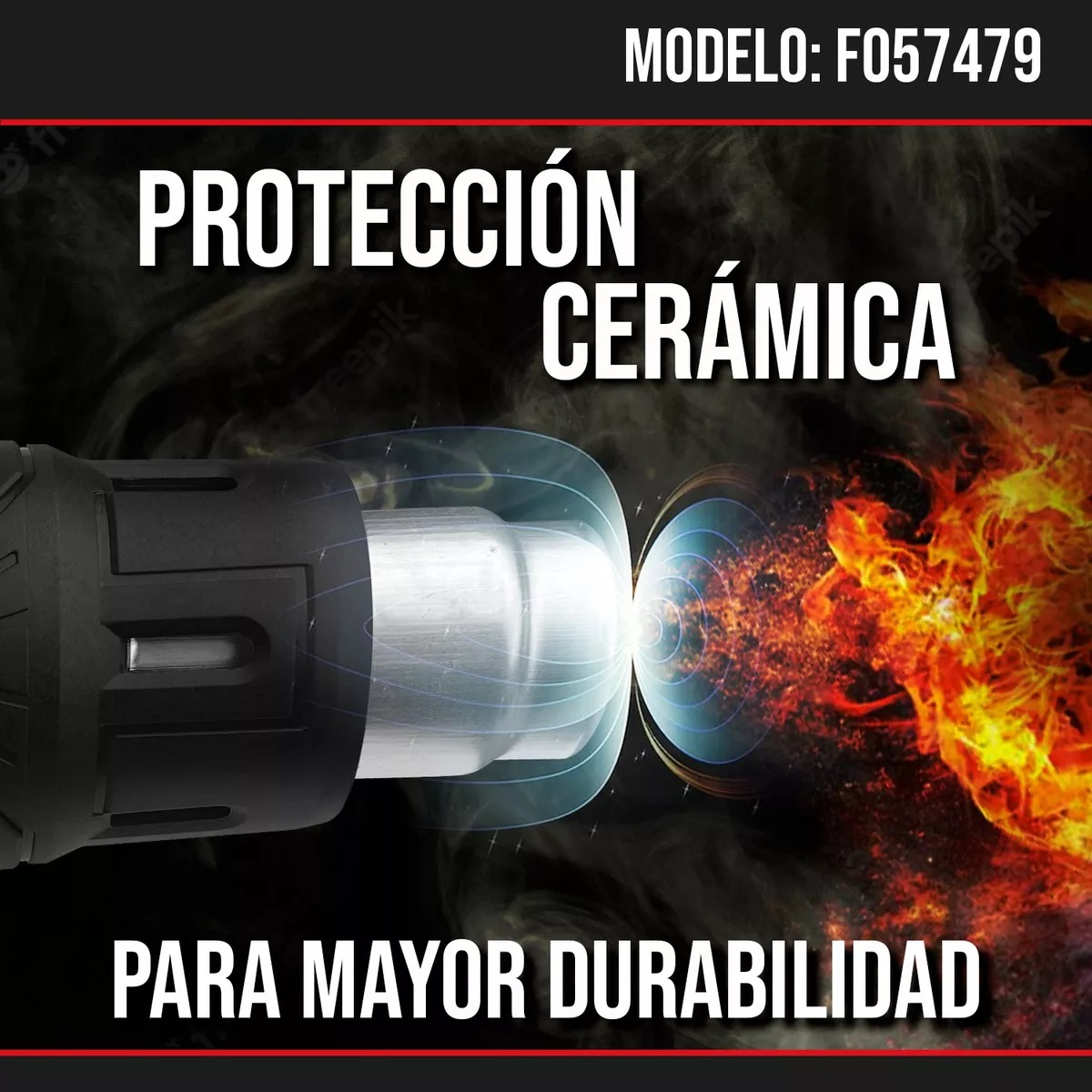 Pistola de Calor 2000W Marca: Hoteche