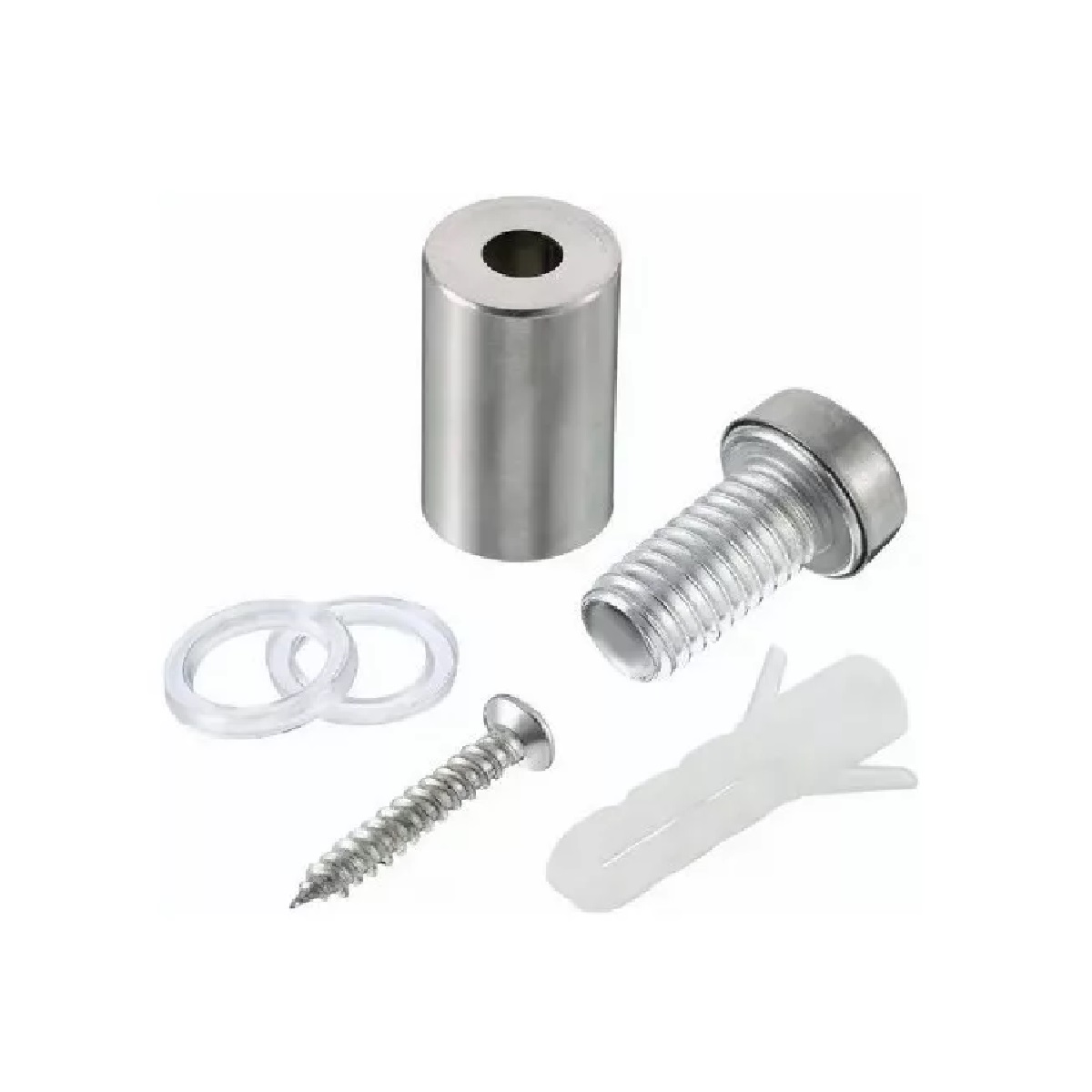 Kit 30 Pcs De Chapetones De 19 X 25 Mm Para Montaje De Herrajes