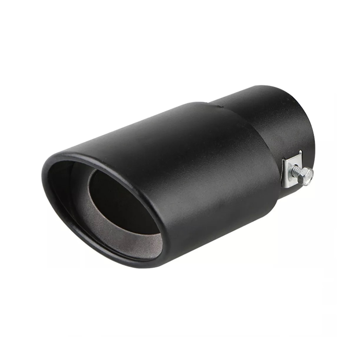 Tubo De Escape De Coche Silenciador Puntas De Acero Inoxidab Negro