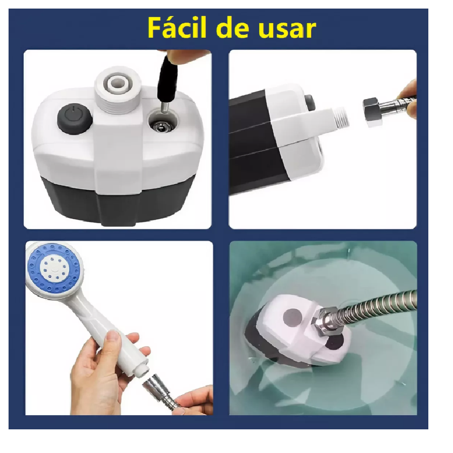 Ducha Portátil Regadera Para Camping Ducha Recargable Al Aire Libre