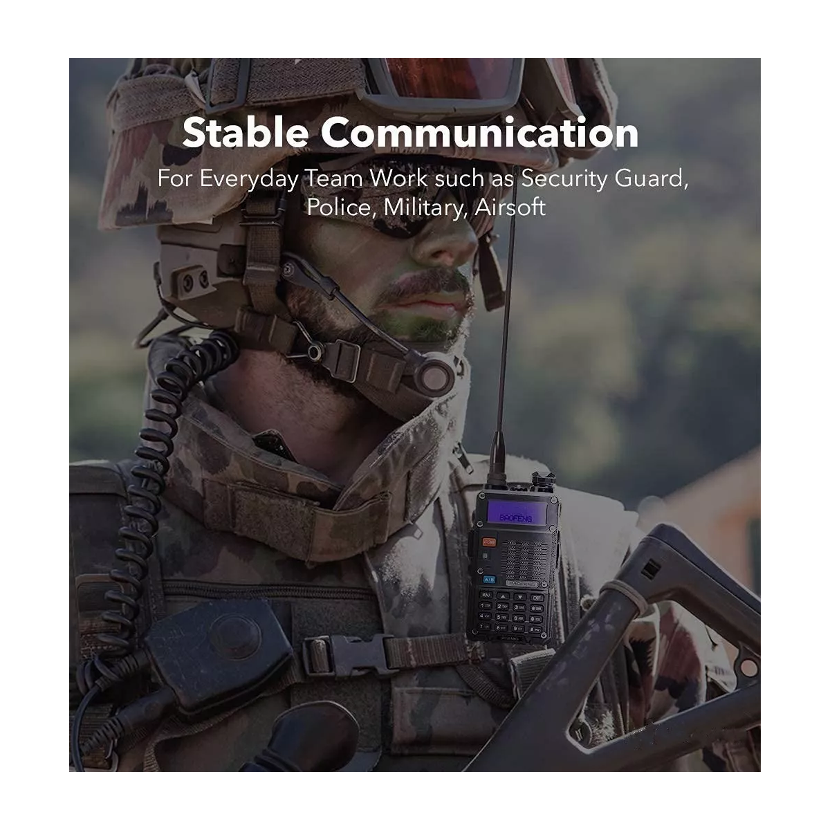 Kit Antenas Para Baofeng De Alta Ganancia Radios Na-771,4 Piezas