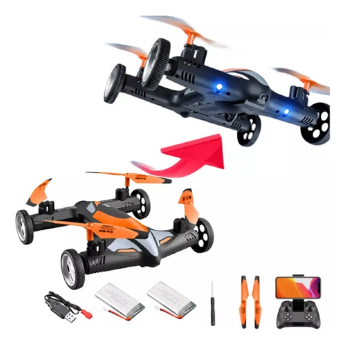 Mini Drone Con Cámara A Control Remoto Gps Baterías 4k Wifi