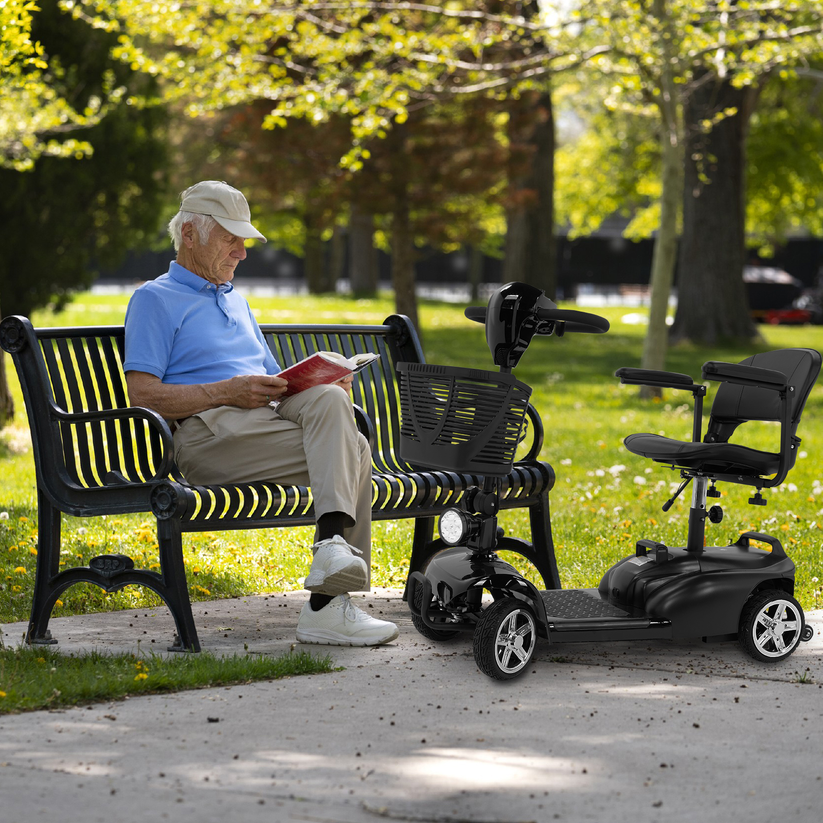 Onof DAKOTA Scooter Electrico Medico de 4 ruedas