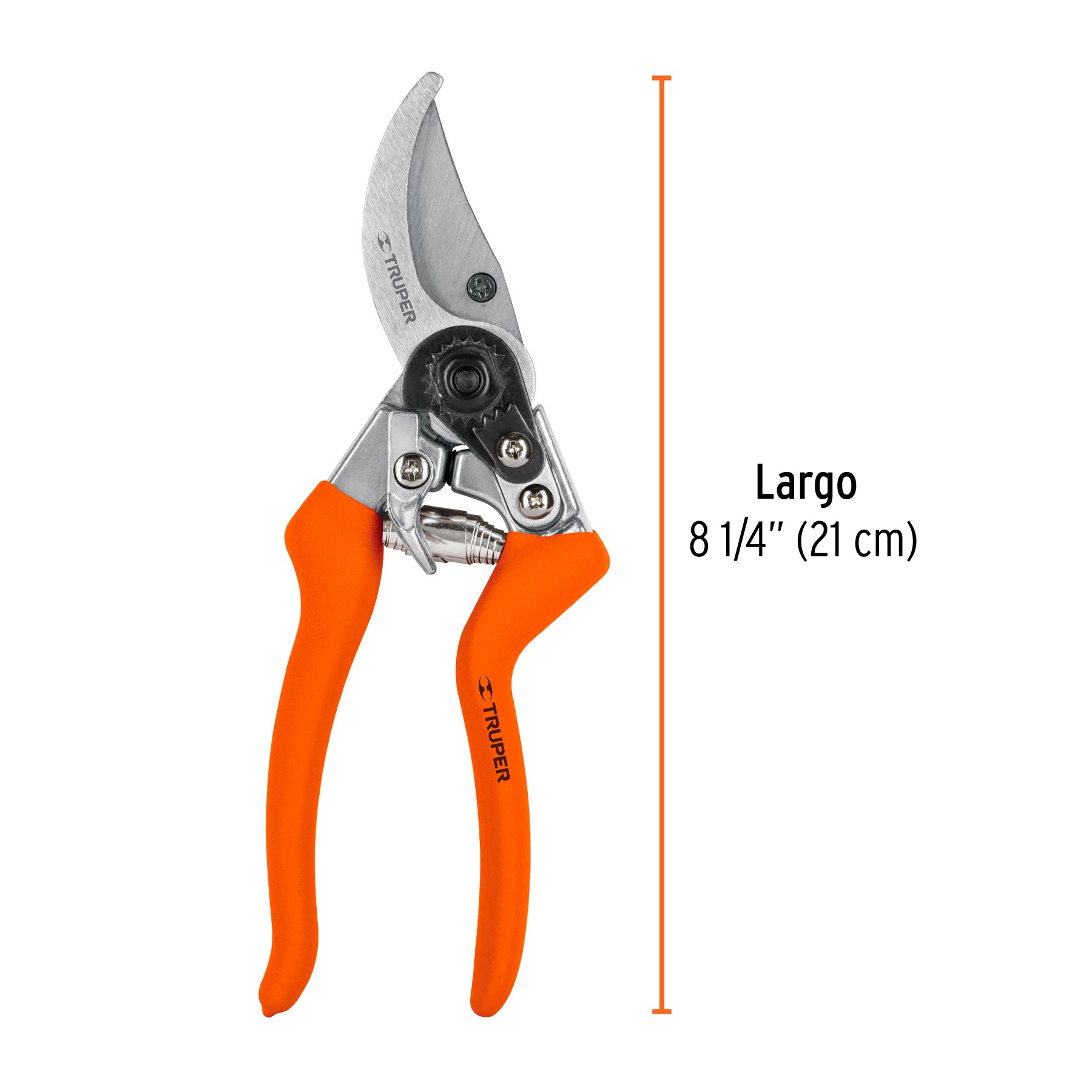 TIJERA FORJADA PARA PODA 8", CURVA, CORTE DE UVA, TRUPER 18457