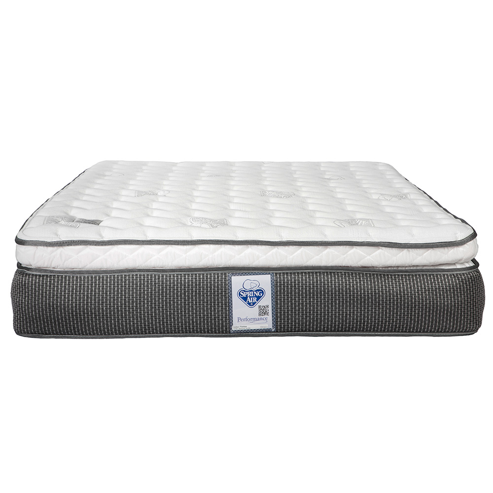 Colchon Queen Size Spring Air Phantom Con Almohada 2 Pack