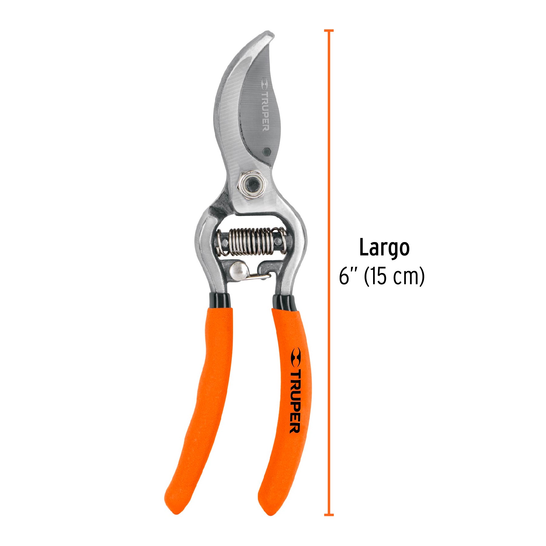 TIJERA FORJADA PARA PODA 6" PARA JARDINERÍA, TRUPER 18462