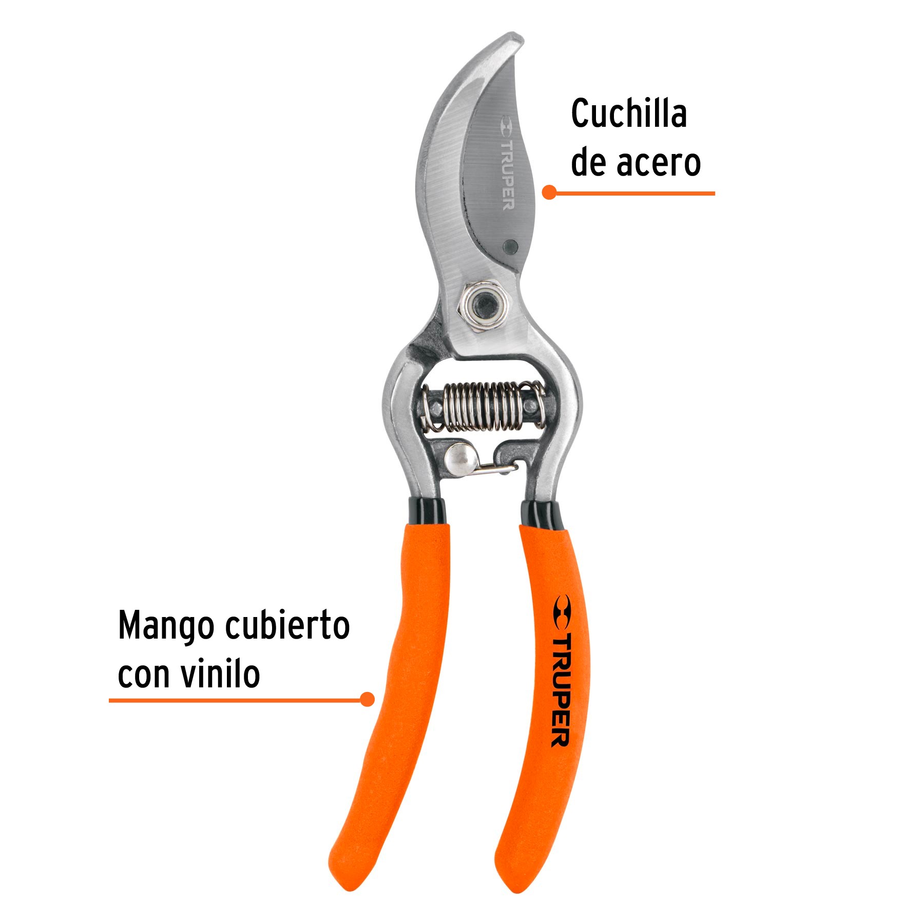 TIJERA FORJADA PARA PODA 6" PARA JARDINERÍA, TRUPER 18462