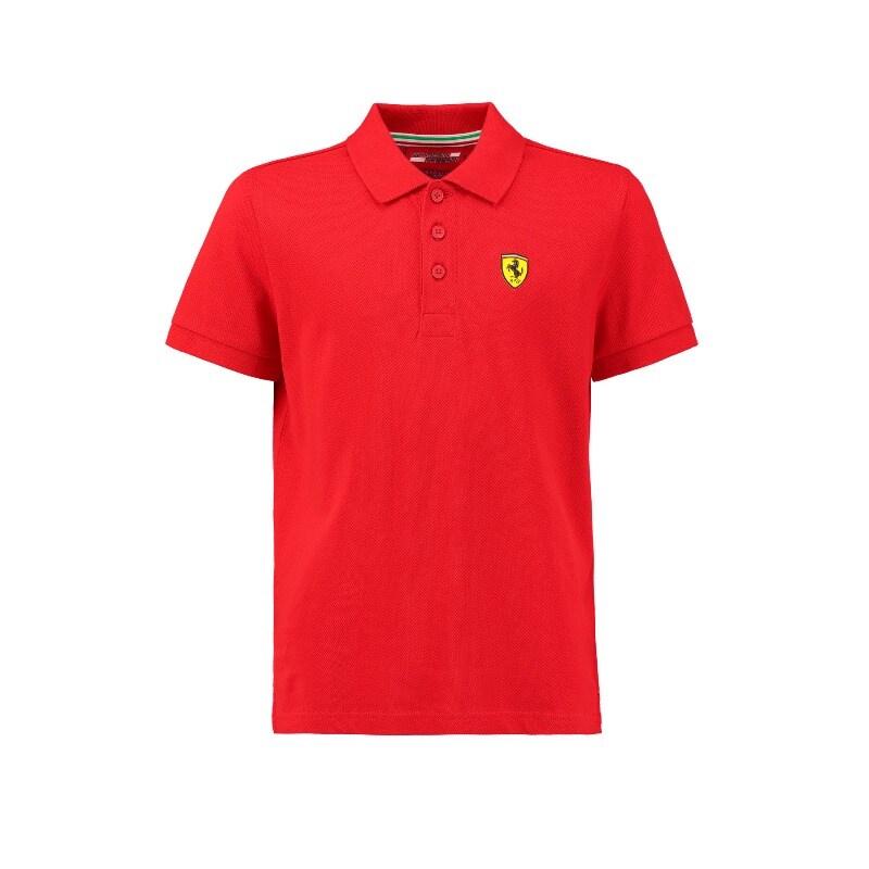 Playera Polo Hombre Clásica Scuderia Ferrari