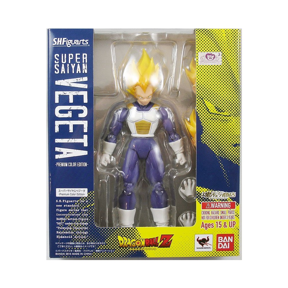 ORIGINAL Vegeta Edición Premium Color S.H. FIGUARTS TAMASHII NATIONS BANDAI Dragonball Z 