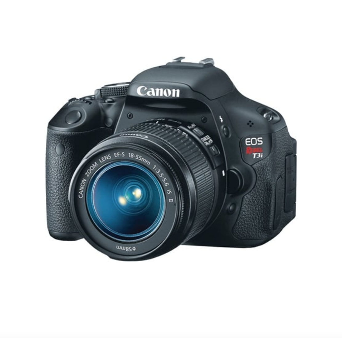 Camara Canon Rebel T3i / EF-S 18-55mm (Reacondicionado Grado A)